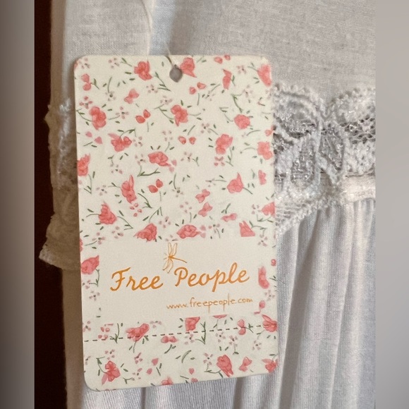Free People White Lace Top - Picture 4 of 4